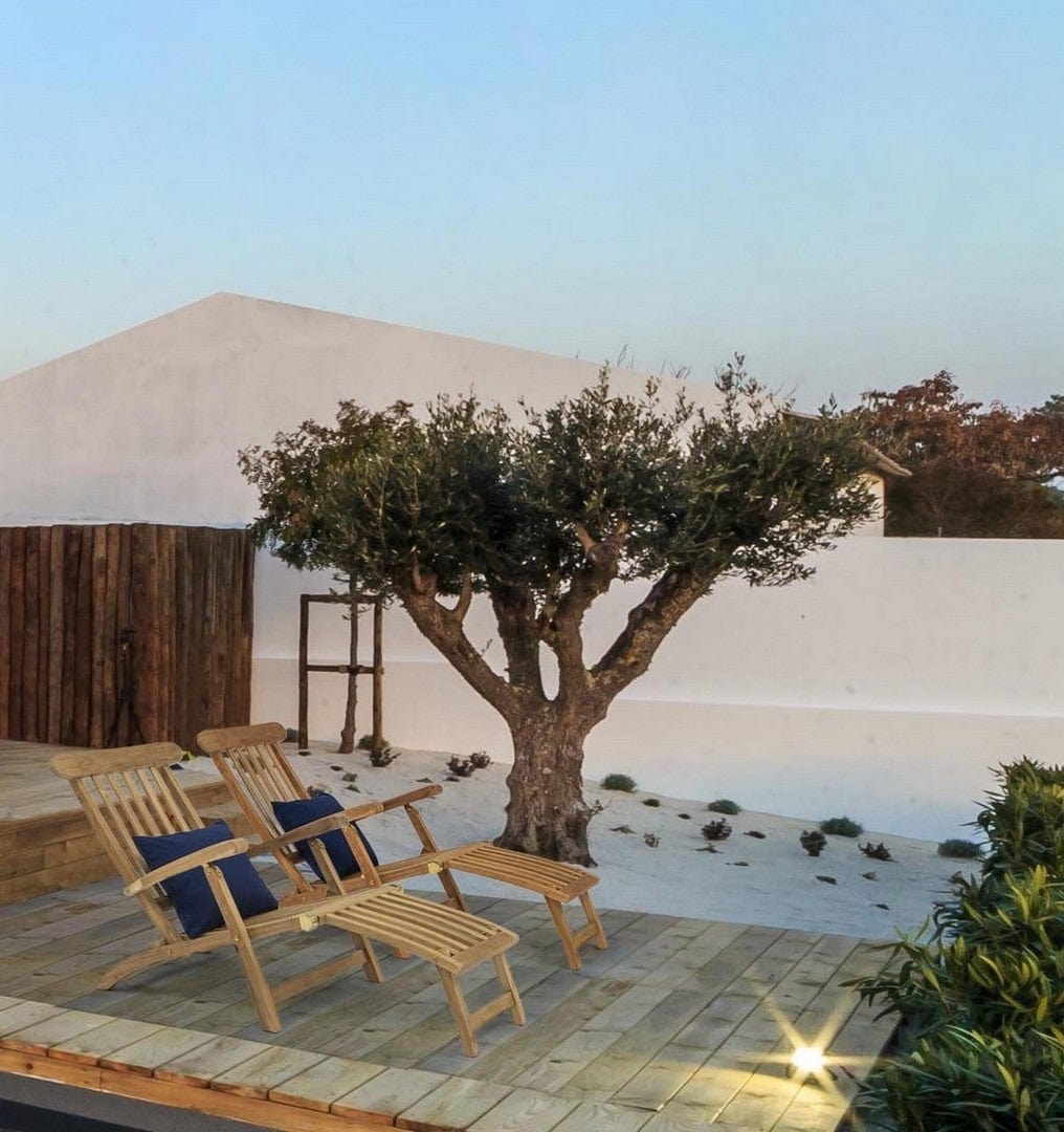 Lettino pieghevole da giardino Veradero Naturale (1)