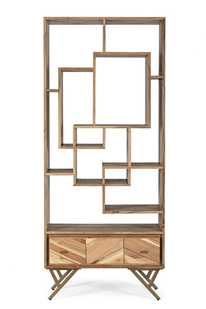 Libreria con 1 cassetto Raida Naturale (1)