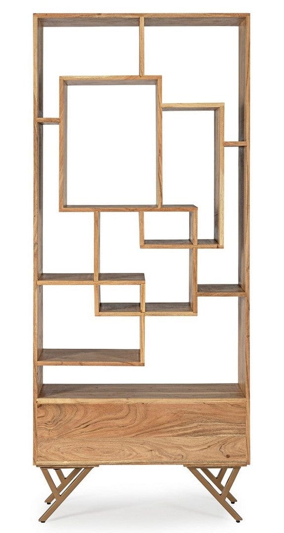 Libreria con 1 cassetto Raida Naturale (3)