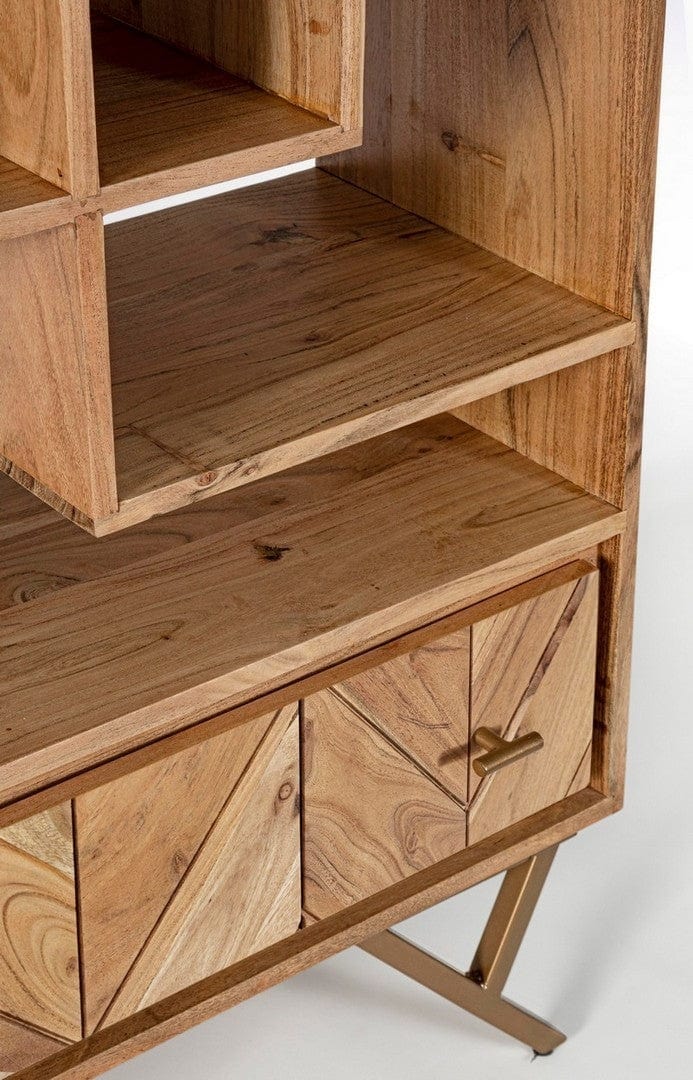 Libreria con 1 cassetto Raida Naturale (4)