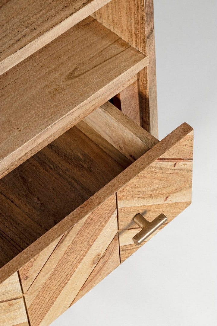 Libreria con 1 cassetto Raida Naturale (5)