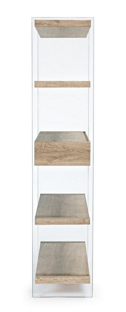 Libreria con 2 cassetti Kenya Naturale (7)