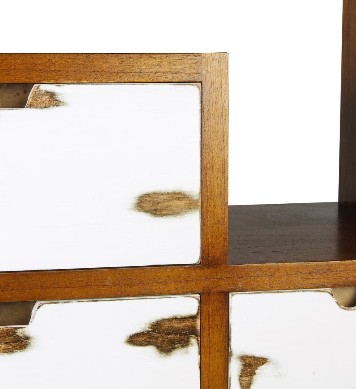 Libreria con 4 cassetti Nordic Noce (4)