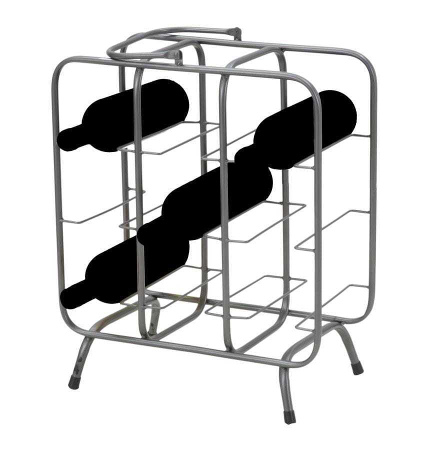 P/Bottiglie Rack Quadrato (9 Posti) cm 40x23x47,5 (7)