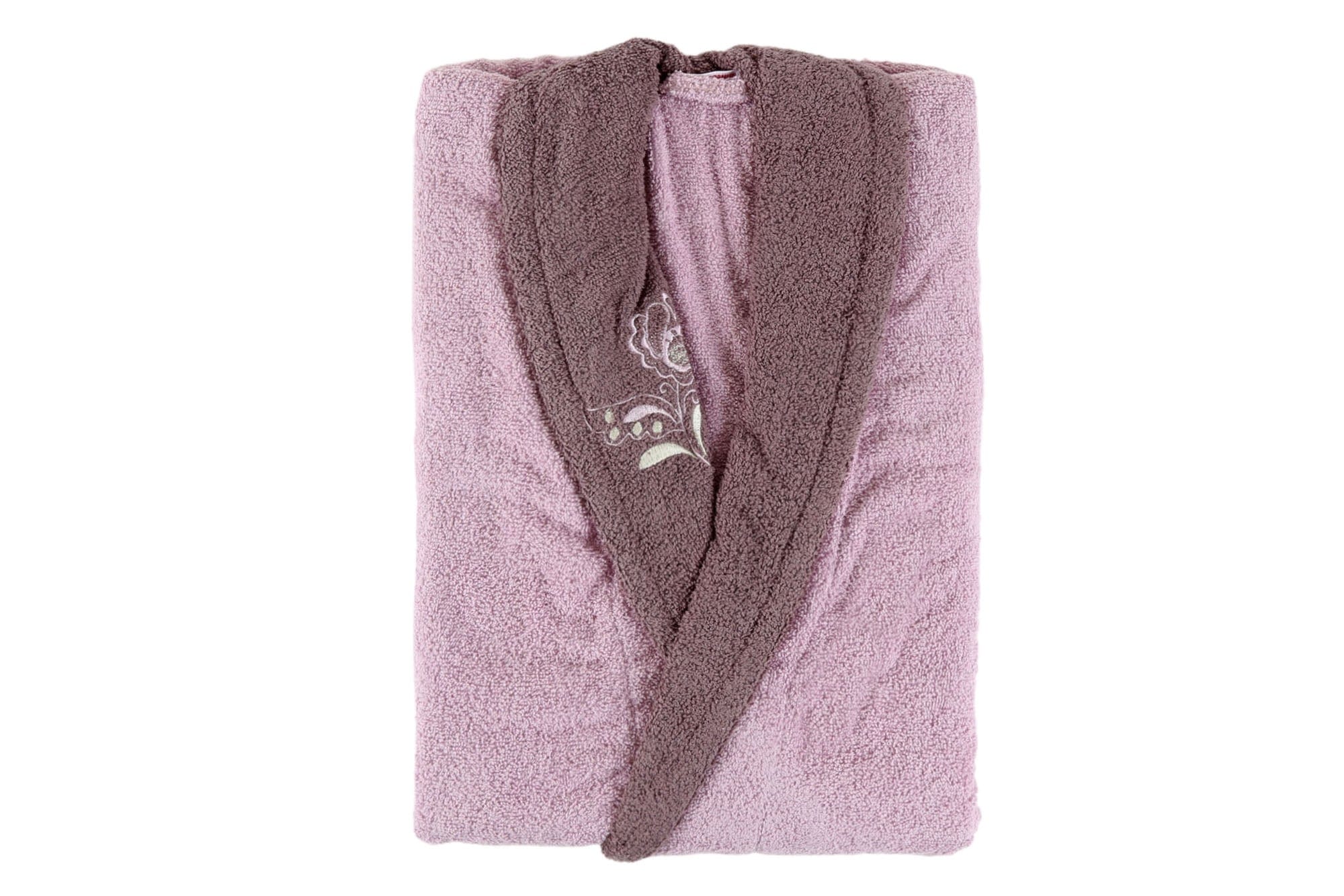 Accappatoio donna in cotone Daily Violetto, S / M (1)