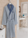 Accappatoio in cotone Daily Blu, M / L