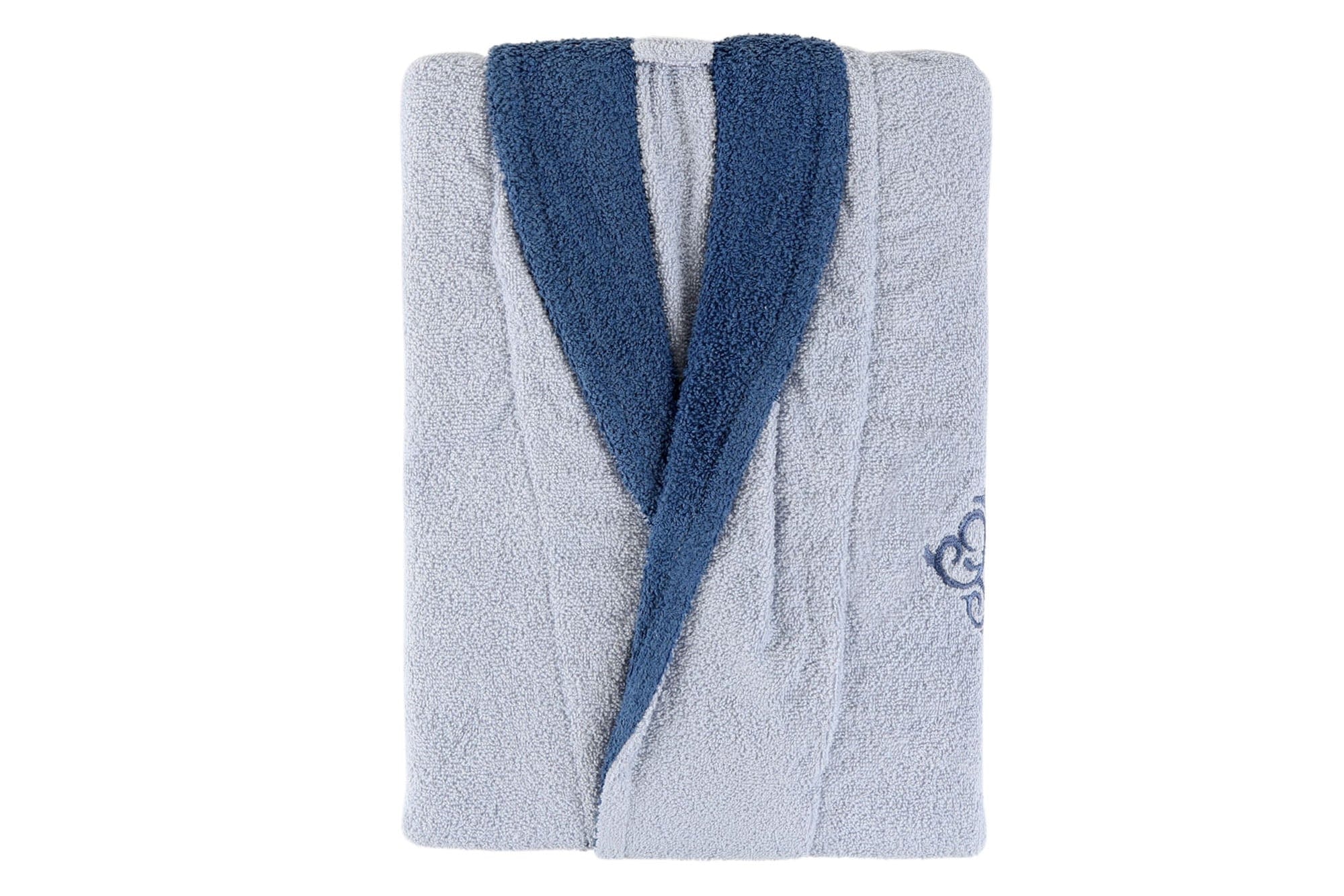 Accappatoio in cotone Daily Blu, M / L (1)
