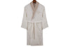 Accappatoio unisex in cotone Daily Avorio, M / L