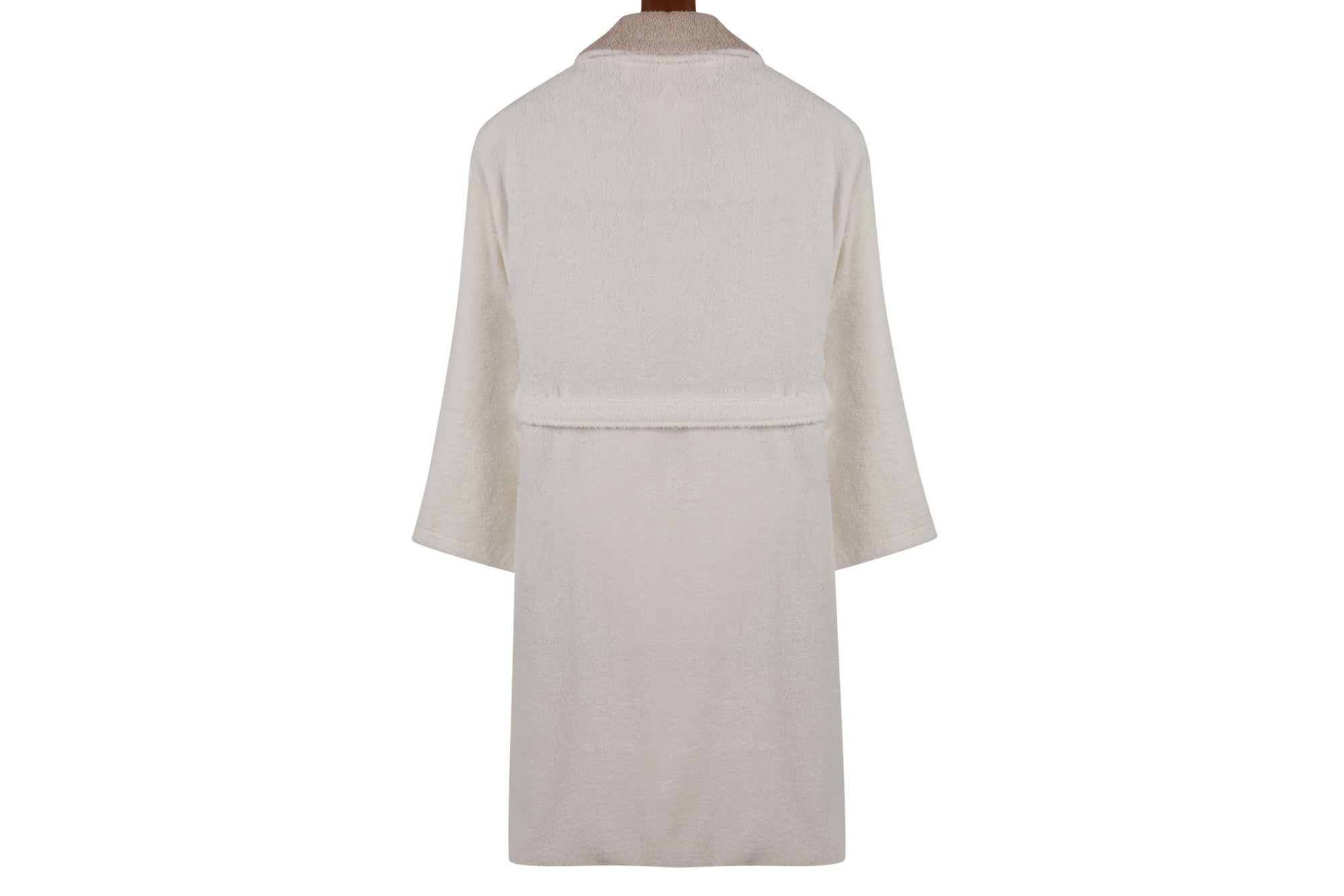 Accappatoio unisex in cotone Daily Avorio, M / L (2)