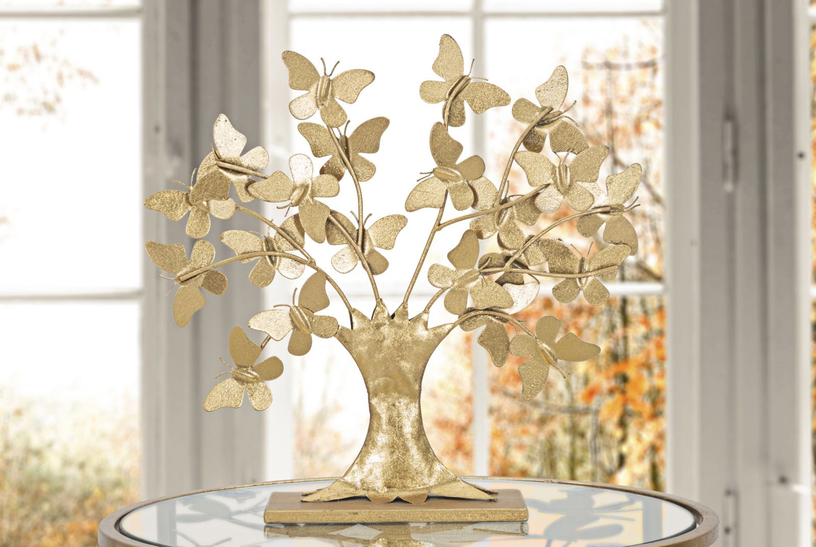 Albero Della Vita C/Farfalle Glam cm 31x8x30 (5)