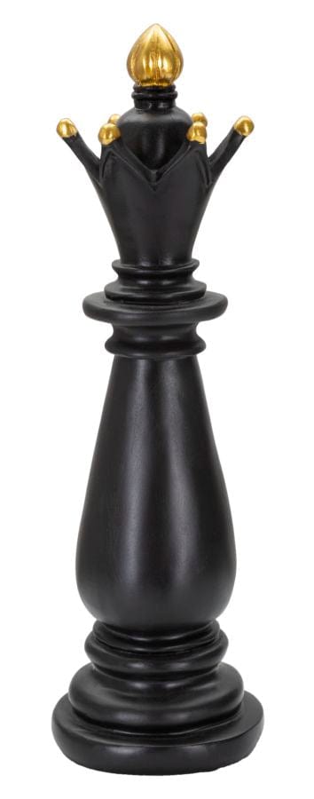 Alfiere Nero E Oro cm Ø 12,5x38,5