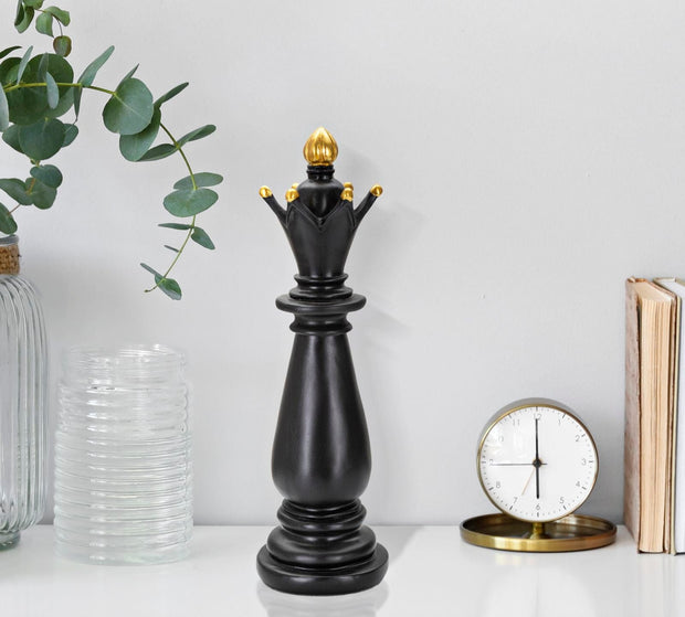 Alfiere Nero E Oro cm Ø 12,5x38,5 (4)