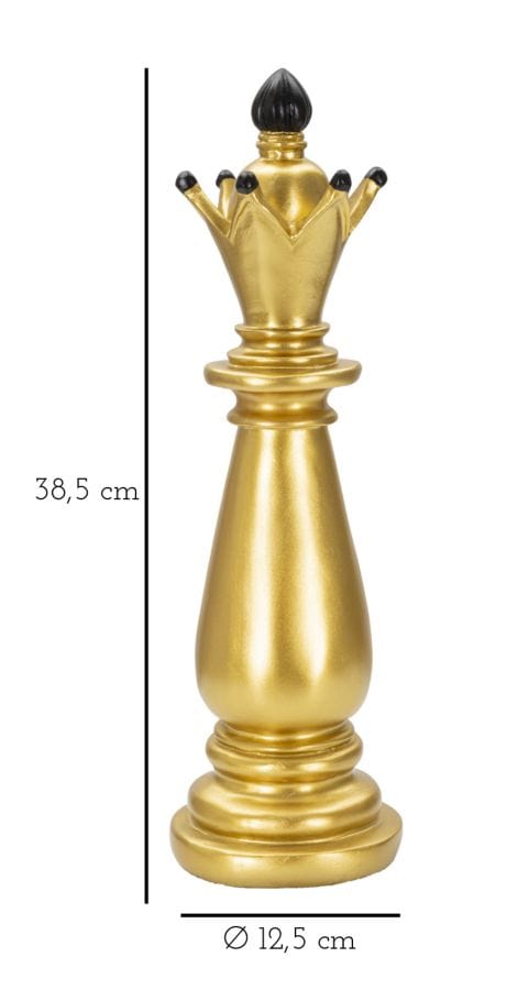 Alfiere Oro E Nero cm Ø 12,5x38,5 (5)