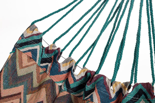 Bizzotto Amaca da giardino Santander Zig Zag Multicolore