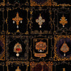 Anna`s Jewelry Carta da parati digitale stampata Set di 3 rotoli