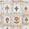 Anna`s Jewelry Set di carta da parati stampata digitale neutra 3 rotoli
