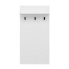 Appendiabiti a muro con mensole Noah 7192 Bianco (4)