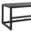 Appendiabiti a muro in metallo e MDF Seaford Nero (2)
