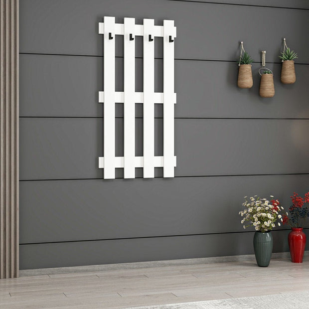 Appendiabiti a muro Noah 7190 Bianco (2)