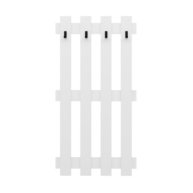 Appendiabiti a muro Noah 7190 Bianco (4)