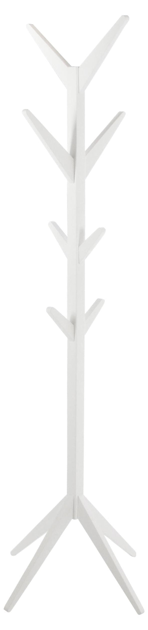 Actona Appendiabiti da terra in legno e metallo Ascot Bianco