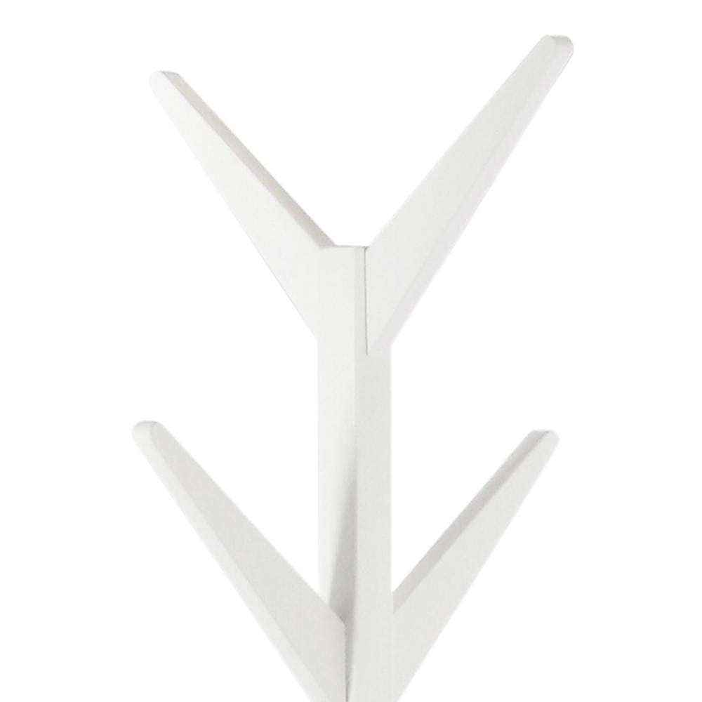 Actona Appendiabiti da terra in legno e metallo Ascot Bianco