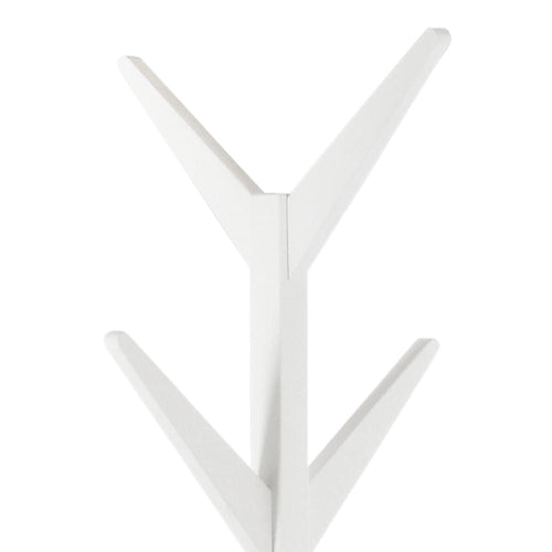 Actona Appendiabiti da terra in legno e metallo Ascot Bianco