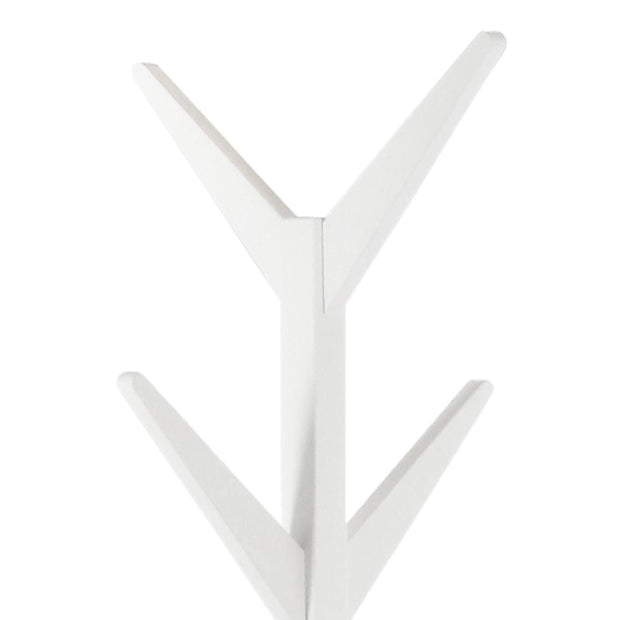 Actona Appendiabiti da terra in legno e metallo Ascot Bianco