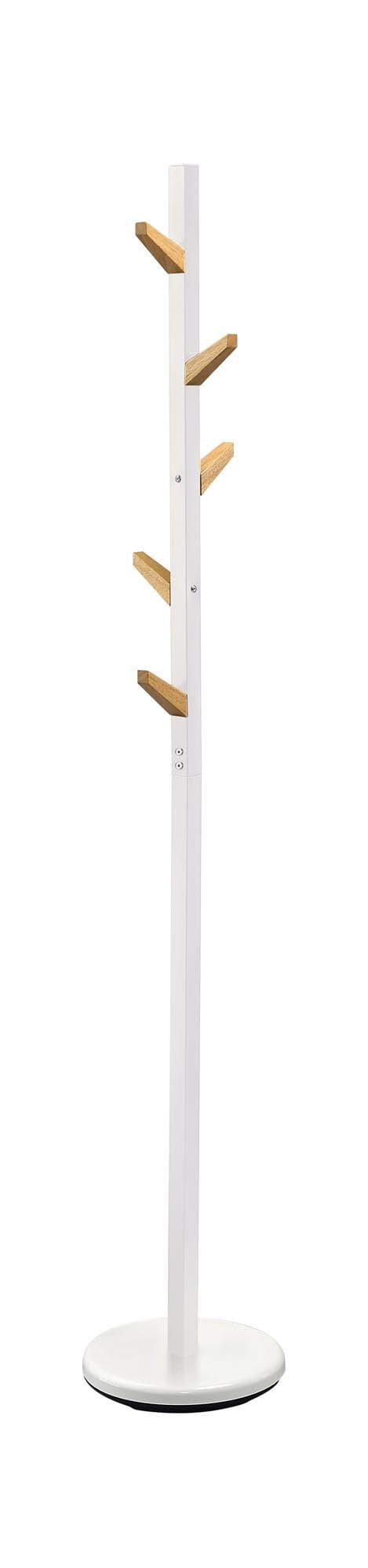 Halmar Appendiabiti da terra in metallo e legno W66 Bianco