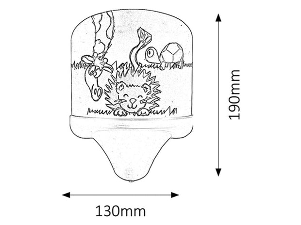 Applique da bimbi Leon 4571 Multicolore (3)
