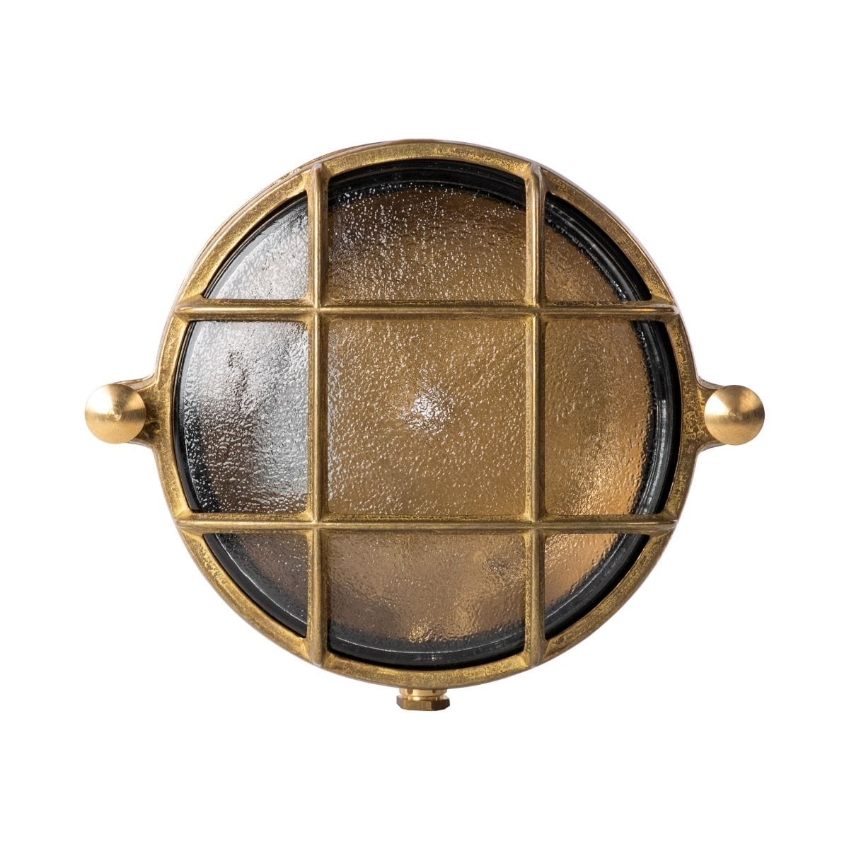 Applique da esterno Aliveri Ottone