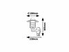 Applique da esterno Darrington Up 7679 Nero (2)