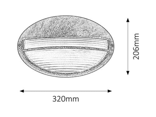 Applique da esterno Hektor 8496 Oro (1)