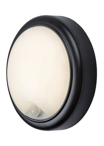 Applique da esterno Hitura 77028 Nero