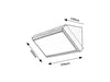 Applique da esterno Rapla 7282 Nero (6)