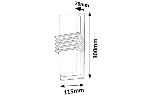 Applique da esterno Rodez 8940 Antracite (2)