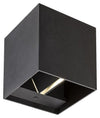 Applique da esterno Solin 7396 Nero (2)