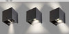 Applique da esterno Solin 7396 Nero (7)