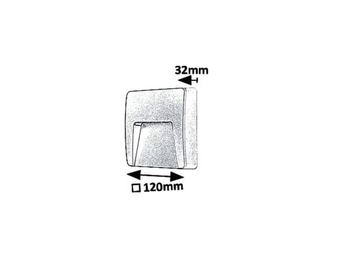 Applique da esterno Trento 8893 Bianco (2)