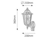 Applique da esterno Velence 8218 Oro (2)