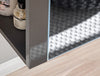 Comad Armadietto bagno alto con 1 anta e specchio Twist Grigio