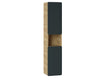 Comad Armadietto bagno alto con 2 ante Aruba Cosmos Nero