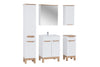 Comad Armadietto da bagno con 1 anta e 1 cassetto Bali Bianco