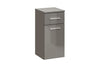 Comad Armadietto da bagno con 1 anta e 1 cassetto Twist Grigio