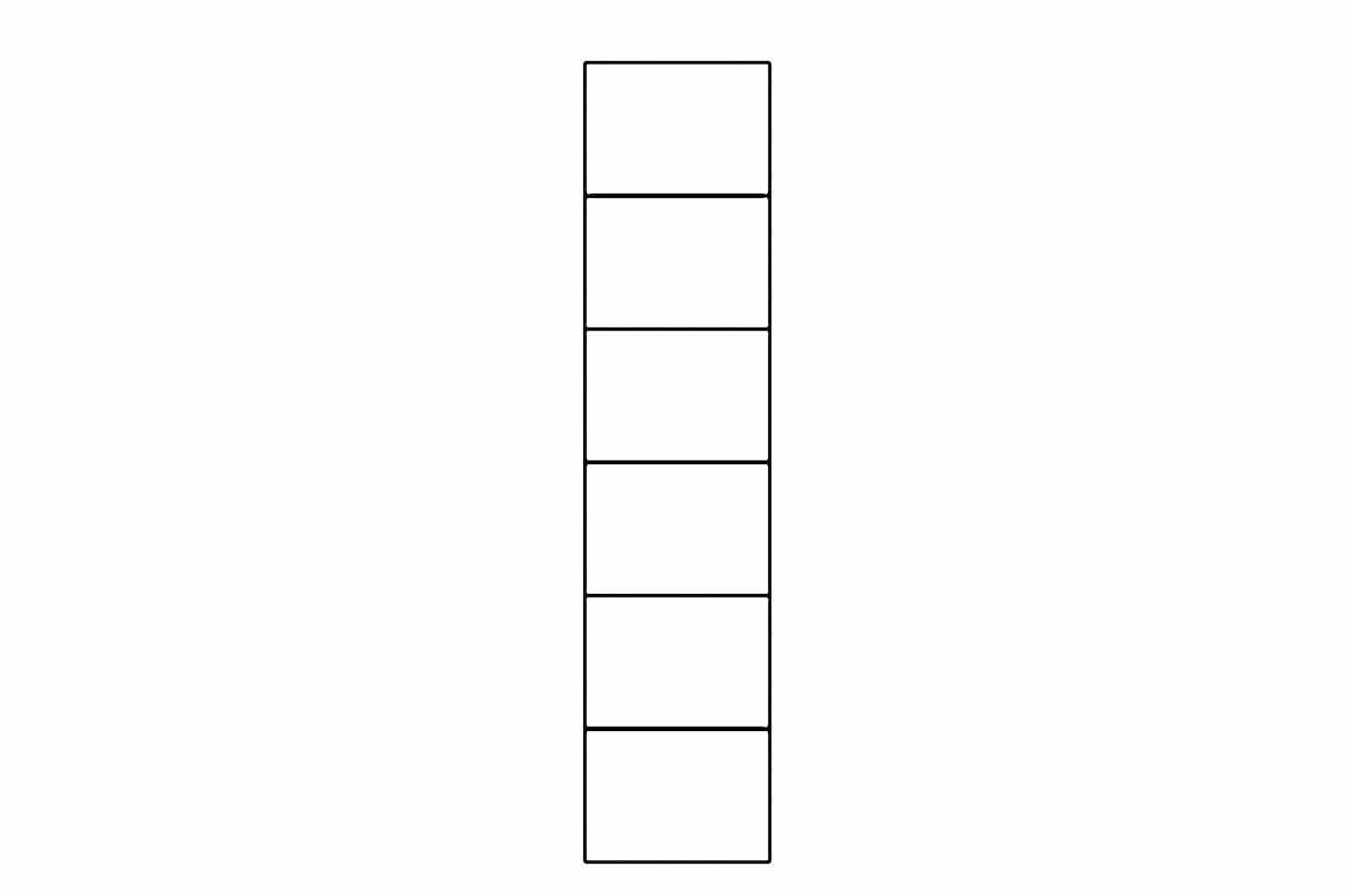 Armadio a 3 ante in MDF e pallet Big Gabrielle 13 Bianco, L50xL35xH216 cm (6)