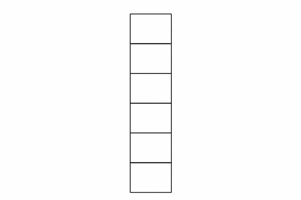 Armadio a 3 ante in MDF e pallet Big Gabrielle 13 Bianco, L50xL35xH216 cm (6)