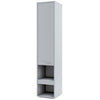 Lenart Armadio alto con 1 anta battente e 1 cassetto BC07 Grigio Opaco