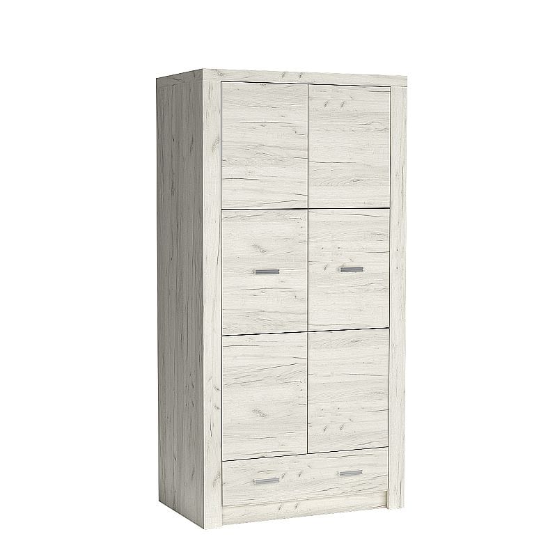 Halmar Armadio con 2 ante e 1 cassetto Indianapolis Beige