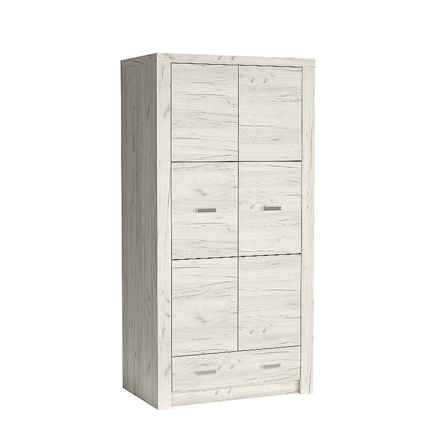 Halmar Armadio con 2 ante e 1 cassetto Indianapolis Beige