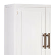 Armadio con 2 ante e 4 cassetti Everest Bianco (2)